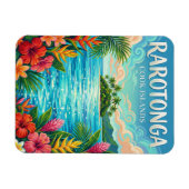Magnet Flexible Lagune de Muri Îles Cook (Horizontal)