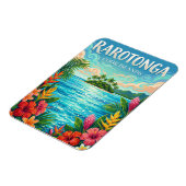Magnet Flexible Lagune de Muri Îles Cook (Côté Gauche)