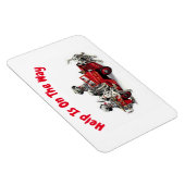 Magnet Flexible L'aide est sur le chemin aimant flexible (Côté Droit)