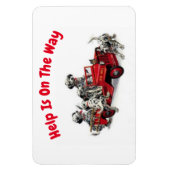 Magnet Flexible L'aide est sur le chemin aimant flexible (Vertical)