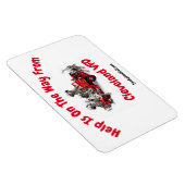 Magnet Flexible L'aide est sur le chemin aimant flexible (Côté Droit)