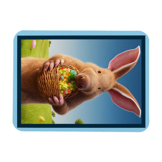 Magnet Flexible L'aimant Aardvark de Pâques (Horizontal)