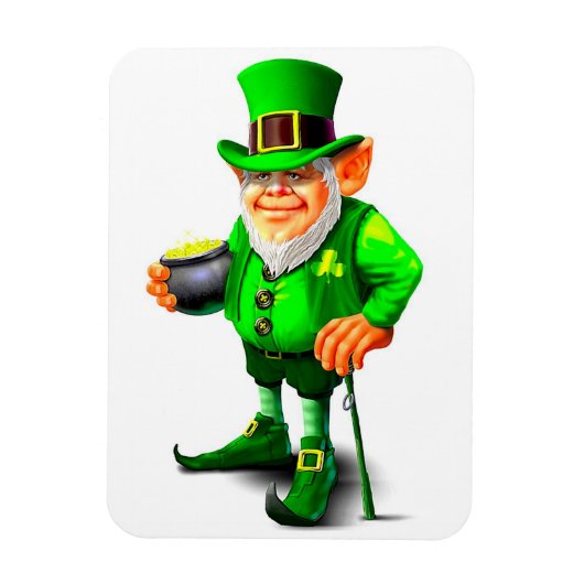 Magnet Flexible L'aimant CUTE LEPRECHAUN (Vertical)