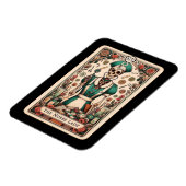 Magnet Flexible L'aimant de la carte de tarot de l'infirmière (Côté Gauche)