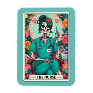 Magnet Flexible L'aimant de la carte Tarot infirmière