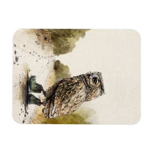 Magnet Flexible L'aimant de la marche solitaire (Horizontal)