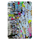 Magnet Flexible L'aimant de la protestation de la marche des femme (Vertical)