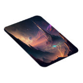 Magnet Flexible L'aimant de la ville futuriste de science-fiction (Côté Droit)