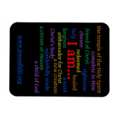 Magnet Flexible L'aimant de l'affirmation biblique ! (Horizontal)