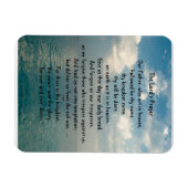 Magnet Flexible L'aimant de prière du Seigneur (Horizontal)