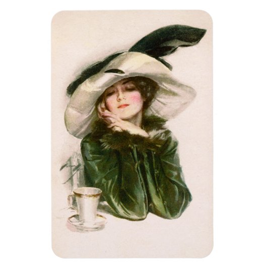 Magnet Flexible L'aimant du "contentement" de Harrison Fisher (Vertical)