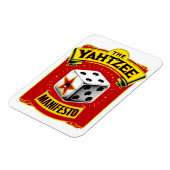 Magnet Flexible L'aimant du manifeste Yahtzee (Côté Gauche)