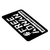 Magnet Flexible L'aimant pare-chocs #FreeAdnan (Côté Droit)