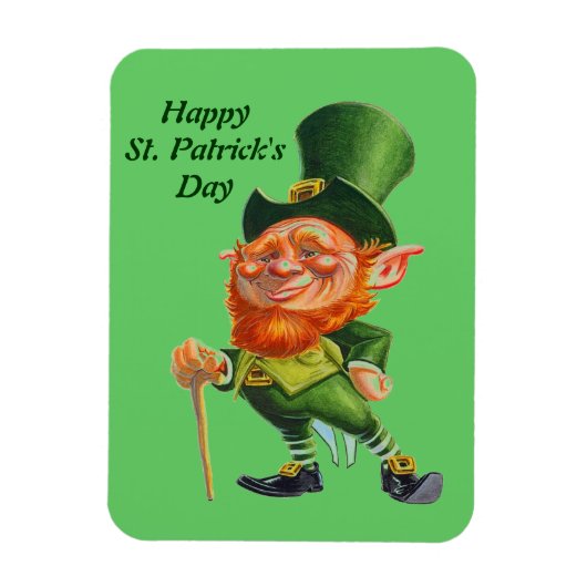 Magnet Flexible L'aimant SILLY LEPRECHAUN (Vertical)