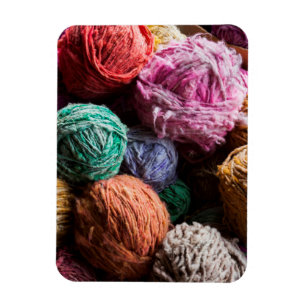 Magnet Flexible laine de Chiloe teinte avec des colorants naturels