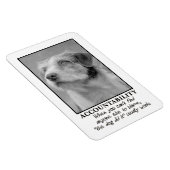 Magnet Flexible Laisse le chien prendre la responsabilité de tes p (Côté Droit)