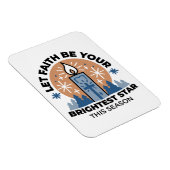 Magnet Flexible Laisser la foi briller : Thème hiver (Côté Droit)