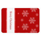 Magnet Flexible Laisser Neige Flexi Magnet, Rouge (Horizontal)