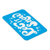 Magnet Flexible Laisser neiger hiver design (Côté Droit)