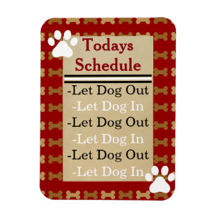 Magnet Flexible Laissez le débouché de chien poursuivre dedans