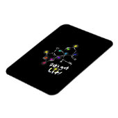 Magnet Flexible Laissons la kétamine de Noël (Côté Gauche)