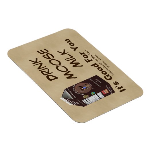 Magnet Flexible Lait d'orignal Matanuska (Côté Droit)