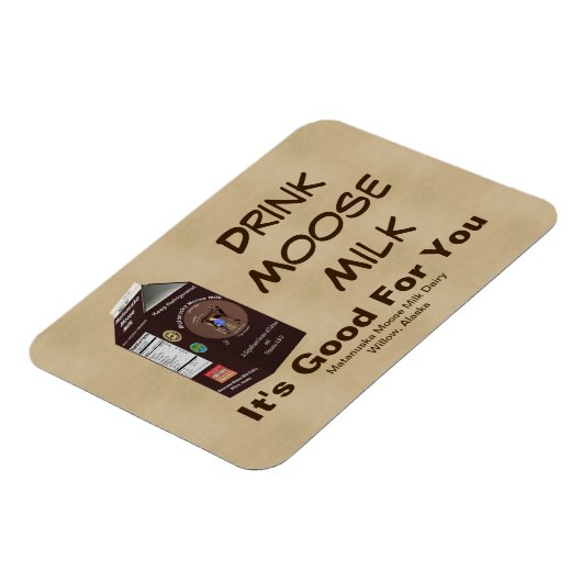 Magnet Flexible Lait d'orignal Matanuska (Côté Gauche)