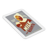 Magnet Flexible Lait pour la chaleur (Côté Droit)