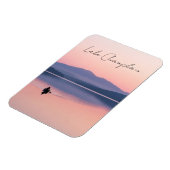 Magnet Flexible Lake Champlain Vermont Voyage (Côté Gauche)