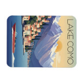 Magnet Flexible Lake Como Italy Travel (Horizontal)