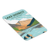 Magnet Flexible Lake District National Park Wasdale Head England (Côté Droit)