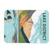 Magnet Flexible Lake District National Park Wasdale Head England (Horizontal)
