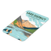 Magnet Flexible Lake District National Park Wasdale Head England (Côté Gauche)