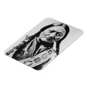 Magnet Flexible Lakota Chef Abandon : assis Bull Fort Buford (Côté Gauche)