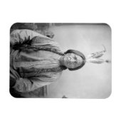 Magnet Flexible Lakota Leader assis Bull Amérindien (Horizontal)