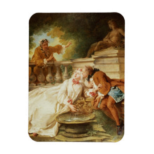 Magnet Flexible L'alarme, 1723 (huile sur la toile)