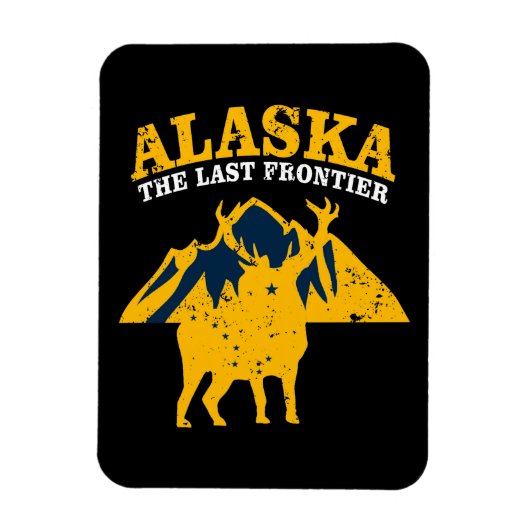 Magnet Flexible L'Alaska La Dernière Frontière (Vertical)