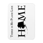 Magnet Flexible L'Alaska n'a pas de place comme chez soi (Vertical)