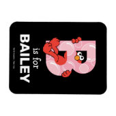 Magnet Flexible L'alphabet d'Elmo | B Bulles (Horizontal)