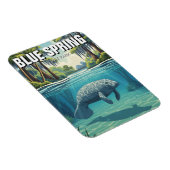 Magnet Flexible Lamantin dans le parc d'État de Blue Spring (Côté Droit)