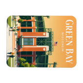 Magnet Flexible Lambeau Field États-Unis (Horizontal)