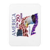 Magnet Flexible L'Amérique 250 Ans de Liberté (Vertical)