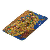 Magnet Flexible L'Amérique de William Gropper - Folklore du dessin (Côté Gauche)