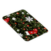 Magnet Flexible L'Amérique du Nord. Décorations de Noël sur (Côté Droit)