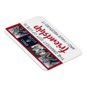 Magnet Flexible L'amitié inspiré avec des noms et des photos (Côté Droit)