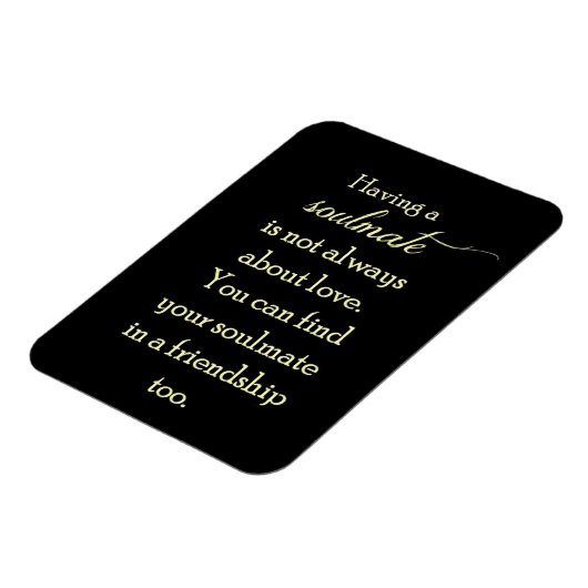 MAGNET FLEXIBLE L'AMITIÉ SOULÈVE CITER DES EXPRESSIONS DITES TRU (Côté Gauche)