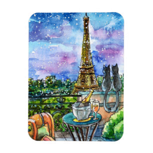 Magnet Flexible L'amour à Paris