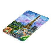 Magnet Flexible L'amour à Paris (Côté Gauche)