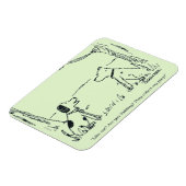 Magnet Flexible L'amour du chien (Côté Gauche)