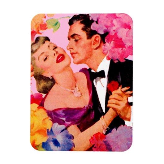 Magnet Flexible L'amour en fleur (Vertical)